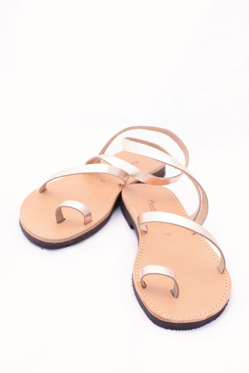 Sandale grecesti FUNKY DAY, bronz